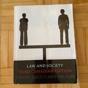 Law and Society Third Canadian Edition Book